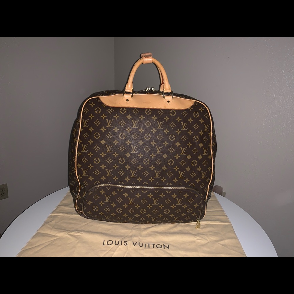 Authentic Louis Vuitton travel duffle suitcase gm